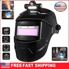 Auto Darkening Welding Helmet Mask Welders Arc Tig Mig Grinding Solar Powered Ab