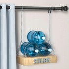 Adjustable Curtain Rod 35 To 47 Inch Matte Black With Mounting Brackets
