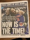 New York Daily News Newspaper   Sick angry disgusted  Now Is The Time   5 3 25