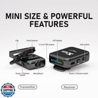 Xvive U6 Wireless Lavalier Microphone System For Dslr Camera digi