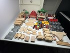 Brio World 33052 Deluxe Wooden Train Railway Set Station 115 Piece Lot  read 