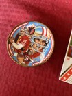 1990 Sports Impressions Joe Montana 49ers Porcelain Card   Plate