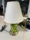 John Deere Green Tin Can Table Lamp Preowned Tested Without Shade  