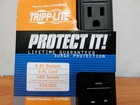 Tripp-lite Tlp6b Surge Protector  black  6ft 6-outlet 360 Joules New