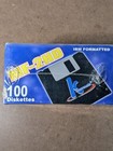 100 Khypermedia Mf-2hd 3 5  Black Diskettes Floppy Disk Ibm Formatted New 