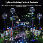 10 Pcs Led Light Up Bobo Balloons 20 Inch Graduation Birthday Wedding Decoration