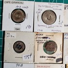 20  Different Vintage Mixed Transit Token Lot  See Photos  Our  B834