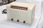 Rare 1946 Vintage Stewart Warner 6-tube Radio Model 61t26 ivovy Bakelite Case