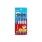 Colgate Extra Clean Toothbrush  Soft Toothbrush For Adults  6 Count  pack Of 1 