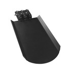 Clamp On Quick Spade 46 5x19 7  Attachment For Skid Steer Tractor Bucket Black