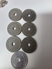 Washington State Tax Commission Sales Tax Token Set 7pc 1-5 Mills Lot