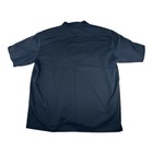 Dickies 1574bk Work Shirt Men   s 2xl Black Short Sleeve Button Front Industrial