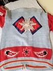 Vintage Absolutely No  Jeans Knit Cardigan  as-is   With Damage 