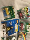 Vintage Lot Of Brio Wooden Train Set Pieces Most In Original Packaging 