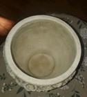 Urn Cement Concrete Planter Pot Heavy Roman Greek Garden Round Roses Rustic 