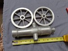 Large Aluminum Cannon 10 Inches Long 1 Inch Steel Sleeve Bore   