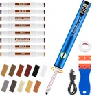 Laminate Wood Floor Repair Kit  Wax Melting Tool With Display  Hard Wax Fille   