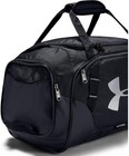 New Under Armor Adult Undeniable 3 0 Duffle Bag Gym   Black silver Medium