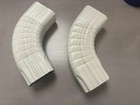Gutter Downspout B Elbow 2x3 Herringbone
