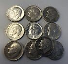 Lot Of  20  Mixed Date Roosevelt Dimes  90  Silver   Free Shipping