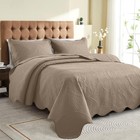 Usa Quality Bedspread Bed Throw Quilted Coverlet Bedding Set With Pillow Shams