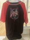Slayer Thrash Metal Band - Show No Mercy Baseball Mlb Jersey Xl Red