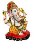 Resin Ganesh Ganesha Ganpati Murti Idol Statue Sculpture  13     Pooja Idols    