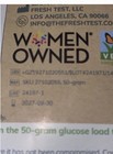 The Fresh Test 50g Glucose Load Test Powder Non-gmo Gluten Free Natural