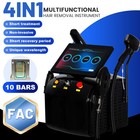 4-in-1 Ipl Elight 10bars Diode Laser Hair Removal Rf Pico Tattoo Removal Machine