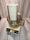 Vintage Ge Food Processor General Electric Chopper Slicer 420a Works Great 