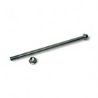 Mini Bike Axle Bolt   Nut  12mm 9 75 Inches Long 