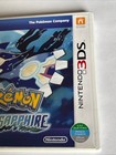 Case Only - No Game - Pokemon Alpha Sapphire Nintendo 3ds Authentic W  Inserts