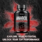 Anabol Hardcore Anabolic Activator  Muscle Builder And Hardening Agent  60 Pills