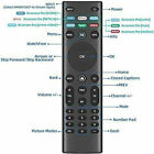 Universal Tv Remote Control Xrt140 Fit For Vizio Lcd Led Smart Tv Netflix Hulu