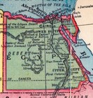 Ca 1920 Original Rand Mcnally Map  Northeast Africa After World War I