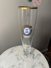 Hofbrauhaus Munchen German Pilsner Beer Glasses Gold Rim 0 4l Set Of 2 Vintage   