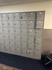 Set Of 18  Box Lockers By Penco Products In Gray Metal Finish