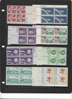Super Sale   25  Different 4-cent Plate Blocks Below Face Value  