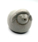 Otagiri Sheep Lamb Figurine Gray Easter Spring Vtg Japan