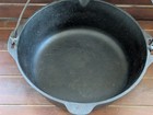 Vintage Antique Cast Iron Dutch Oven Heat Ring 14  Across 5  Tall Made In Usa