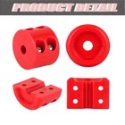 Rubber Winch Stopper Cable Hook Rubber Rope Line Saver For Atv Utv Suv Winches