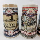 Miller High Life Great American Achievements Beer Steins Lot Of 4
