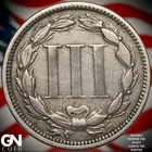 1865 3 Cent Nickel Piece A9110