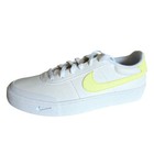 Nike Court Shot White Yellow Mens Size 11 Sneakers Tennis Shoes Nib