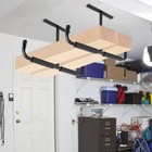 Sinoer Garage Ceiling Storage Hooks wall Mounted Hooks  Heavy Duty Utility Ho   
