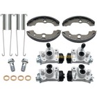 Front Brake Wheel Cylinders W shoes Kit For Honda Rancher Fourtrax 300 Trx300