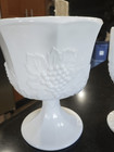 Vintage Milk Glass Compote