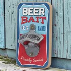Beer  Bait  Ice   Ammo Wall Bottle Opener