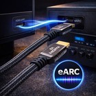 10ft Hdmi 2 1 High Speed 48gbps Cable Pvc Supports 3d 4k 60hz Uhd Tv  Ps5  Lot