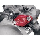 Works Connection Block Off Plate - Red 31-355